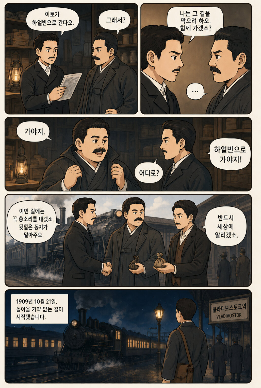 하얼빈의 총성 본문 3페이지
