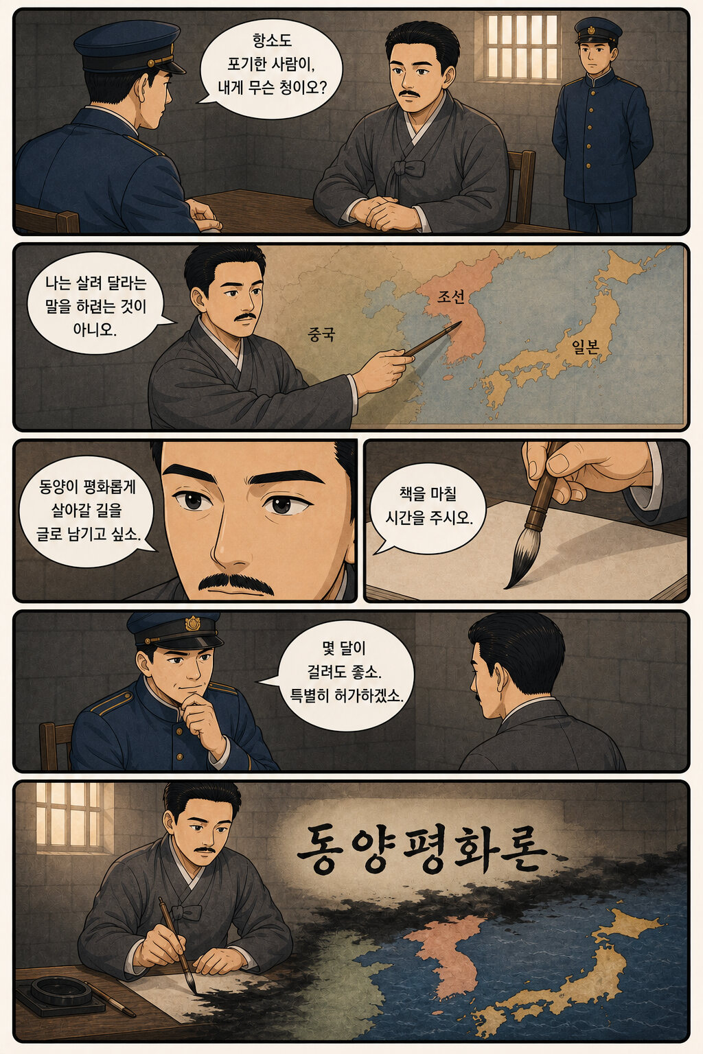 붓을 든 사형수 본문 8페이지