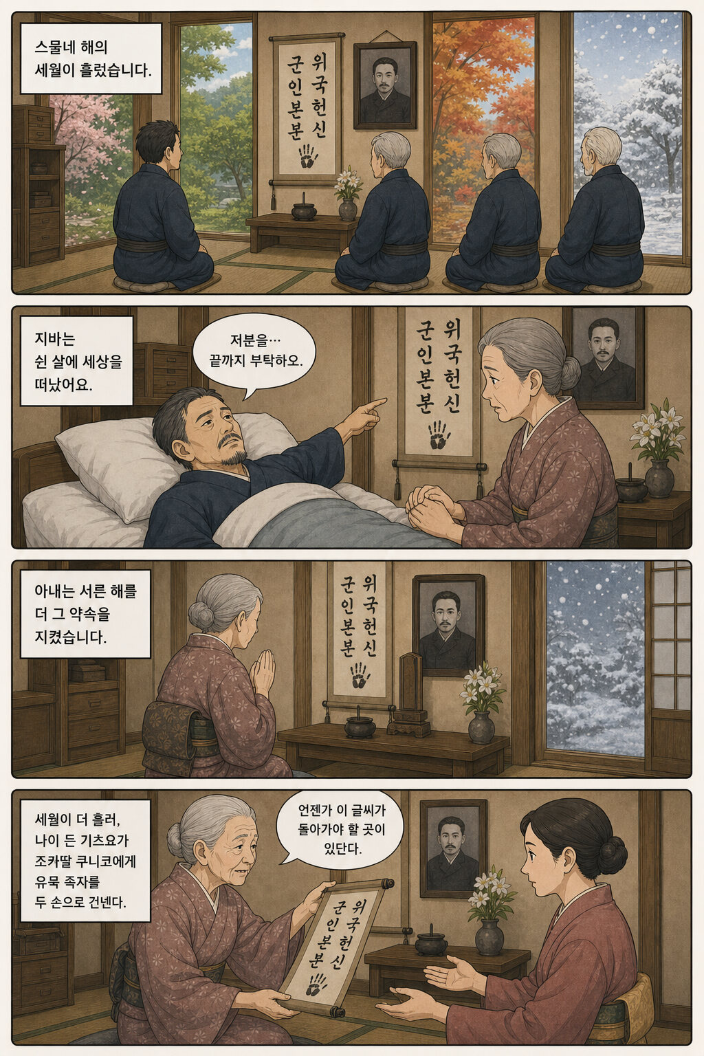 남겨진 글씨 본문 4페이지